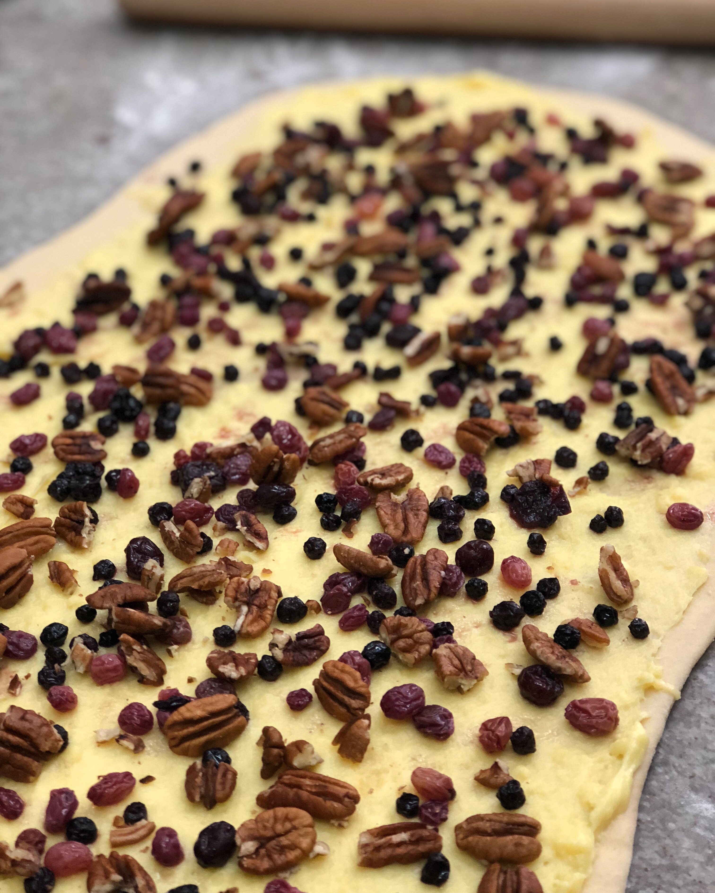 Babka de Passa Branca com Mirtilo ao Moscatel