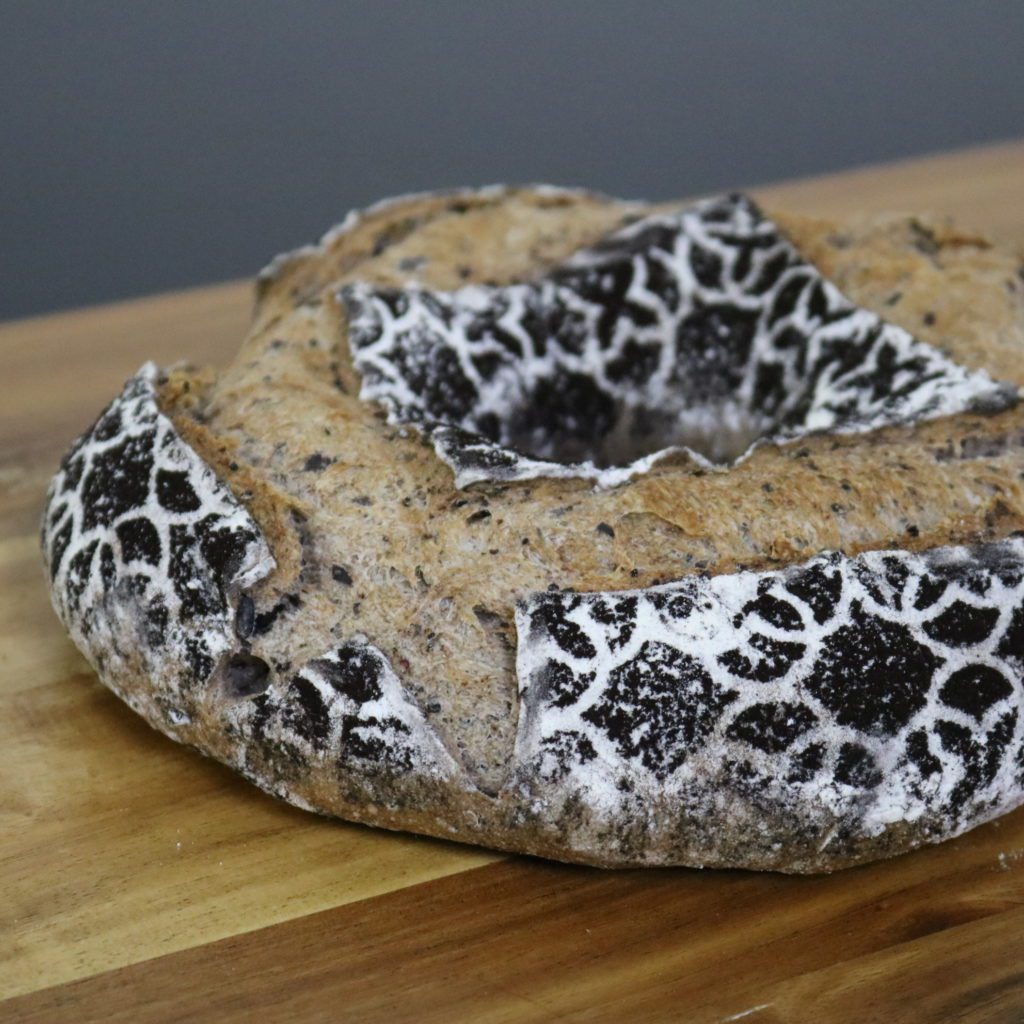 Pão de quinoa negra e sarraceno