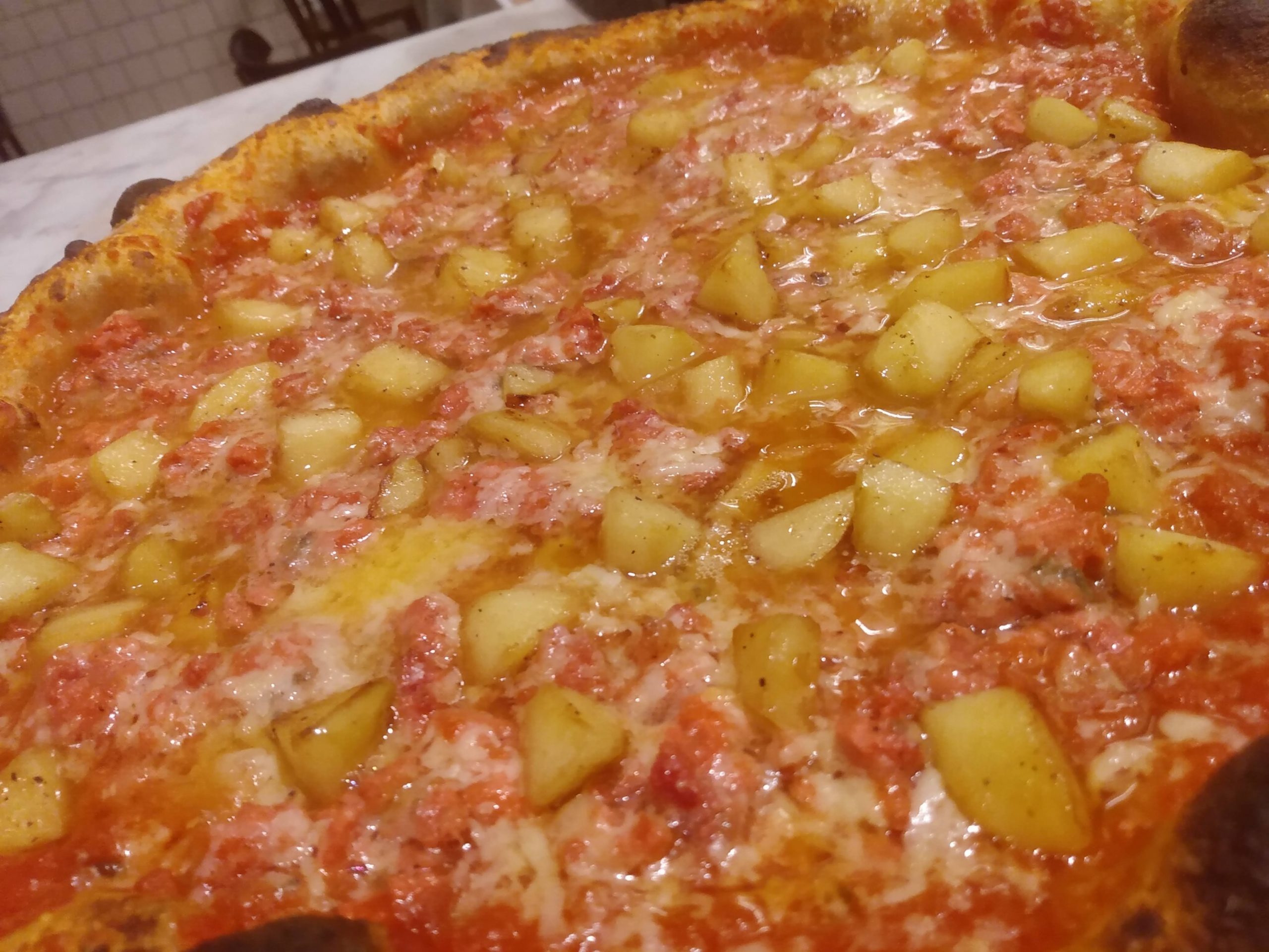 Pizza de maçã