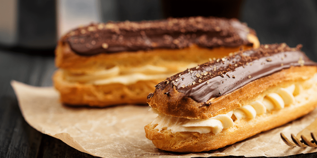 Pâtisserie francesa: como reproduzir o clássico éclair