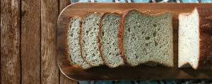 Pão com trigo sarraceno sem glúten